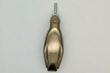 Steel Casket Hardware ZA07 With Casket Armed Durable In Antique Brass Color
